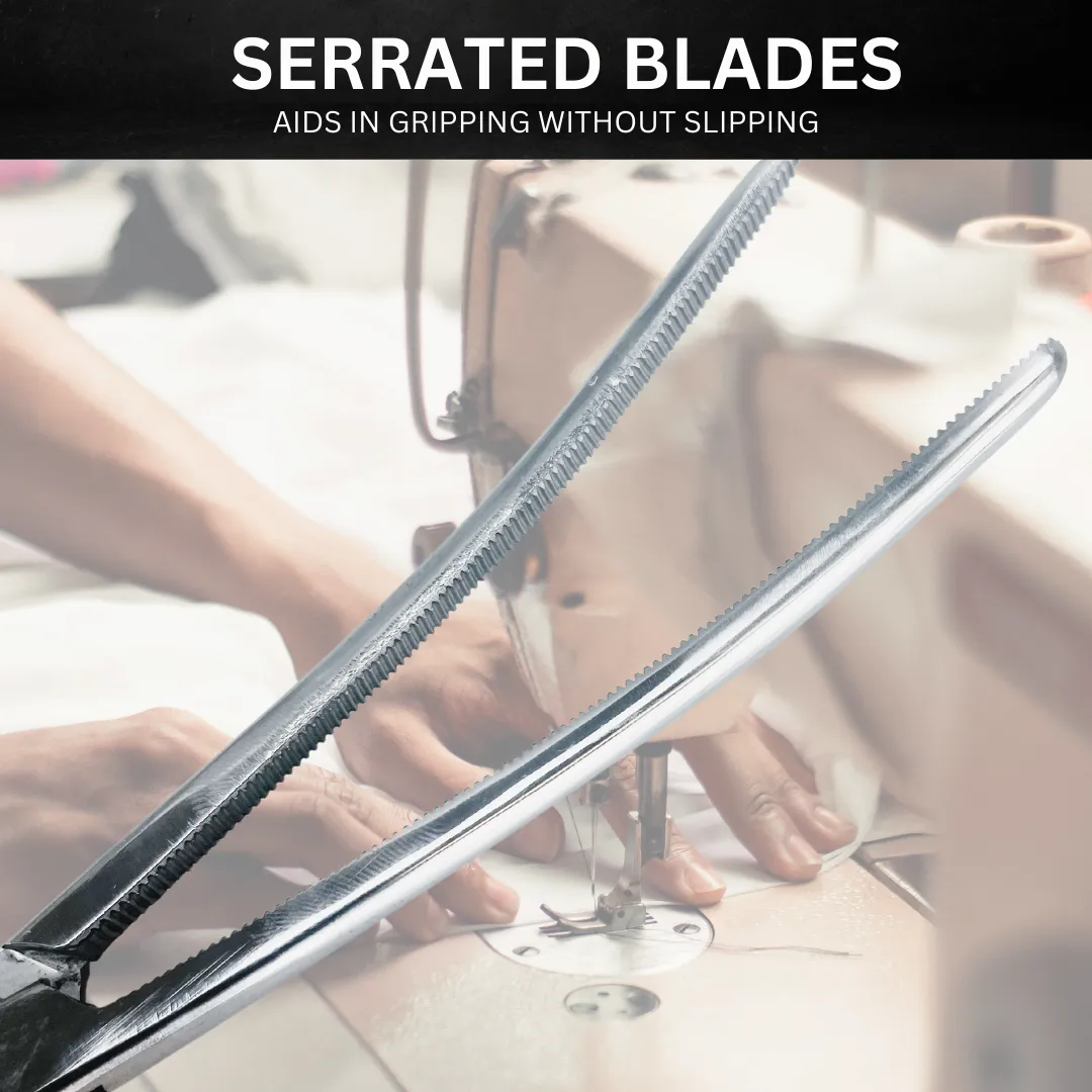 12" Curved Tip Stainless Steel Hemostat  - S3-03296