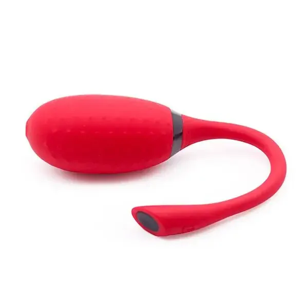 2.8-inch Silicone Red Rechargeable Remote Control Clitoral Vibrator