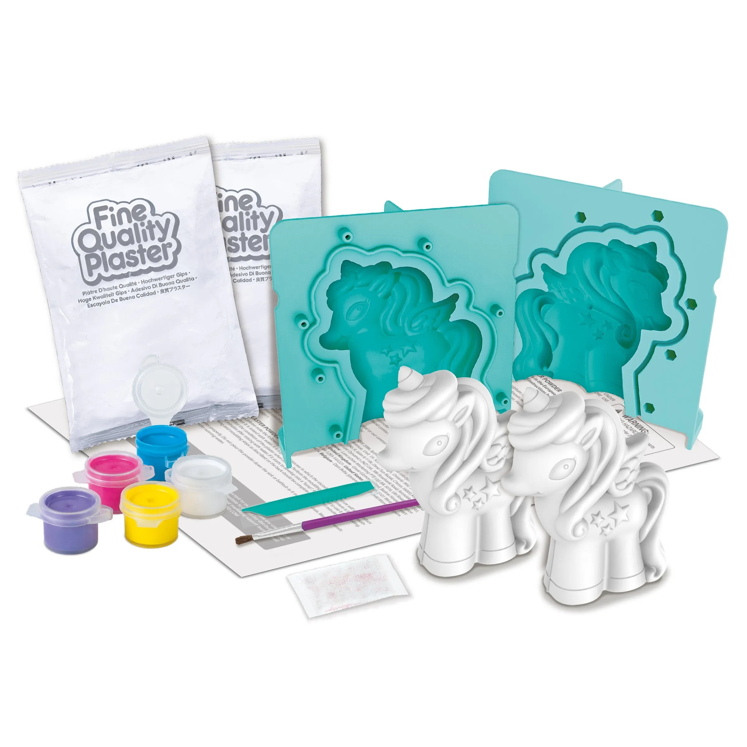 4M 3D Mould & Paint Glitter Unicorns