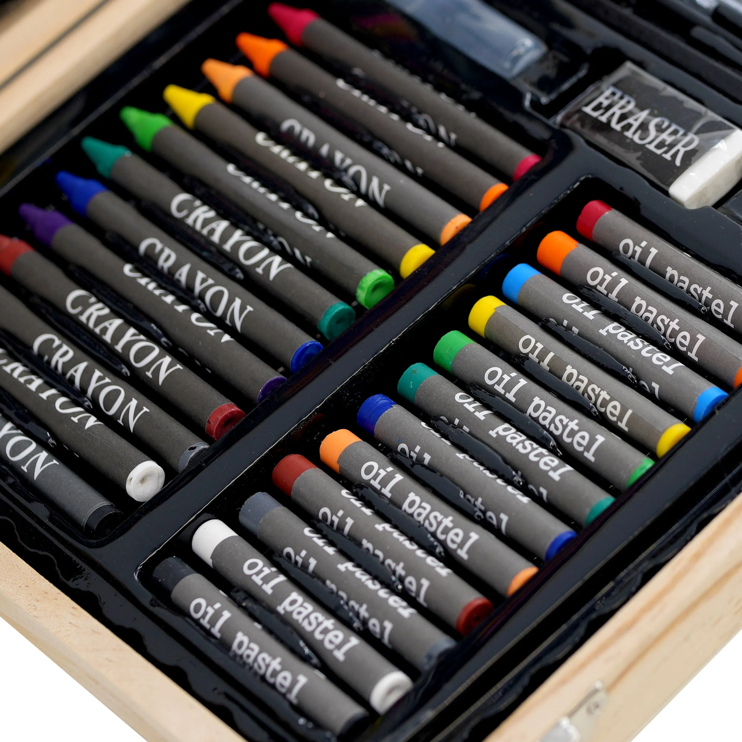 67 Pieces Art Set in a Wooden Case