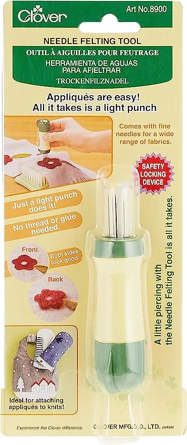 8900 Clover multi - Style Felting Tool
