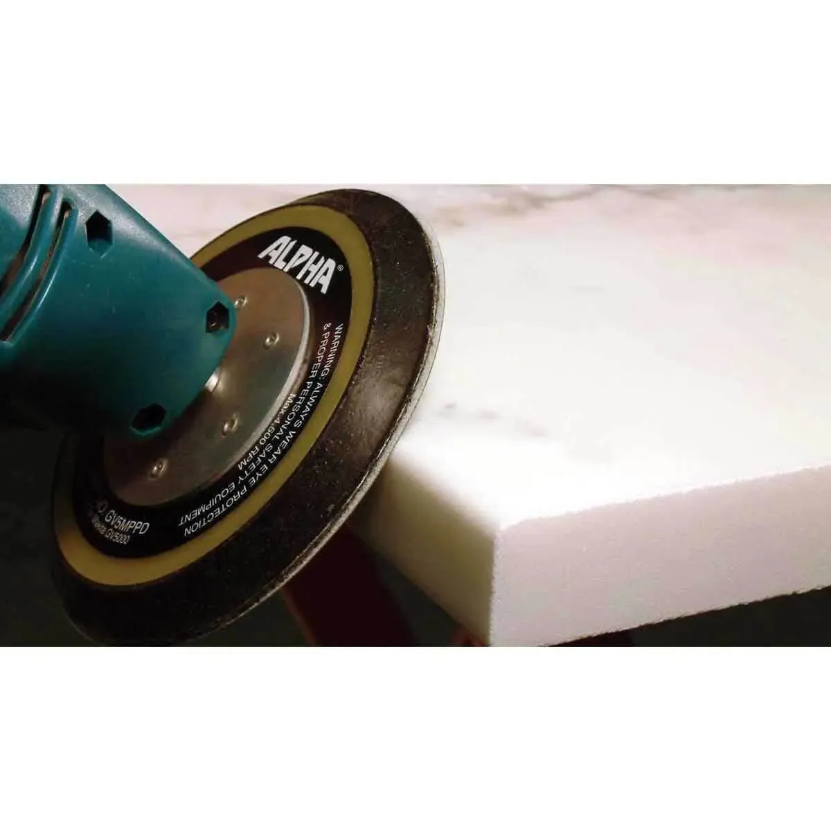 Alpha 5" Backer Pad for Makita GV-5000 & GV-5010, M8-1.25 Male