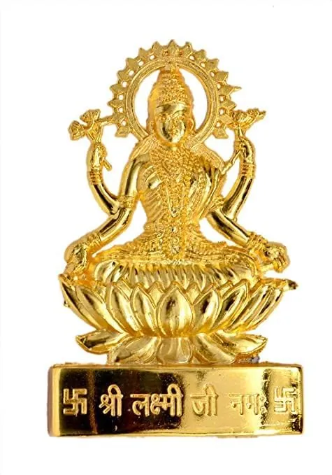 ANI DIVINE Maa Laxmi Statue Idol Murti in Decorative Showpiece for Pooja, Temple, Gifting, Diwali