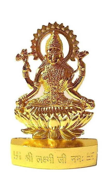 ANI DIVINE Maa Laxmi Statue Idol Murti in Decorative Showpiece for Pooja, Temple, Gifting, Diwali