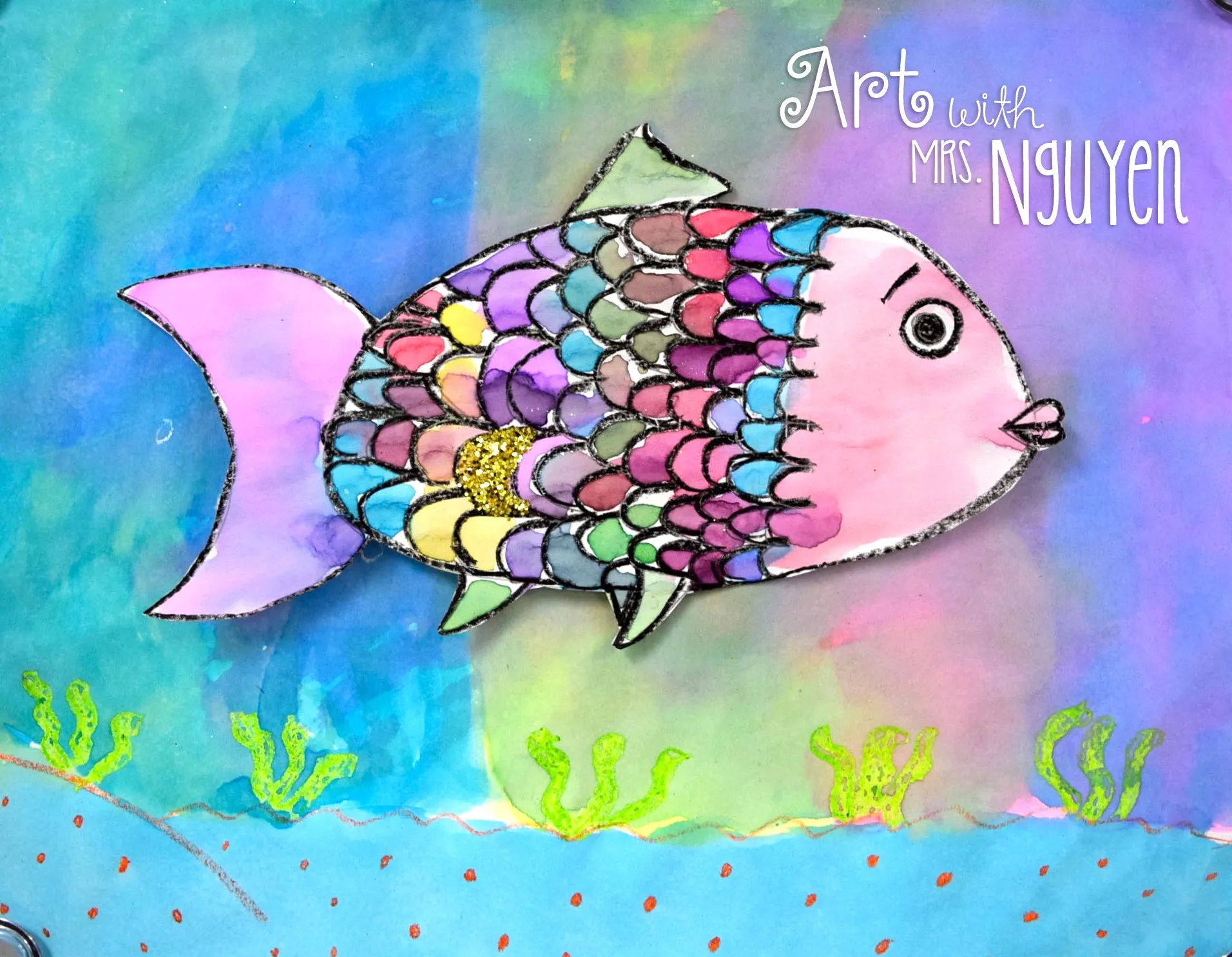 Art Lesson: The Rainbow Fish