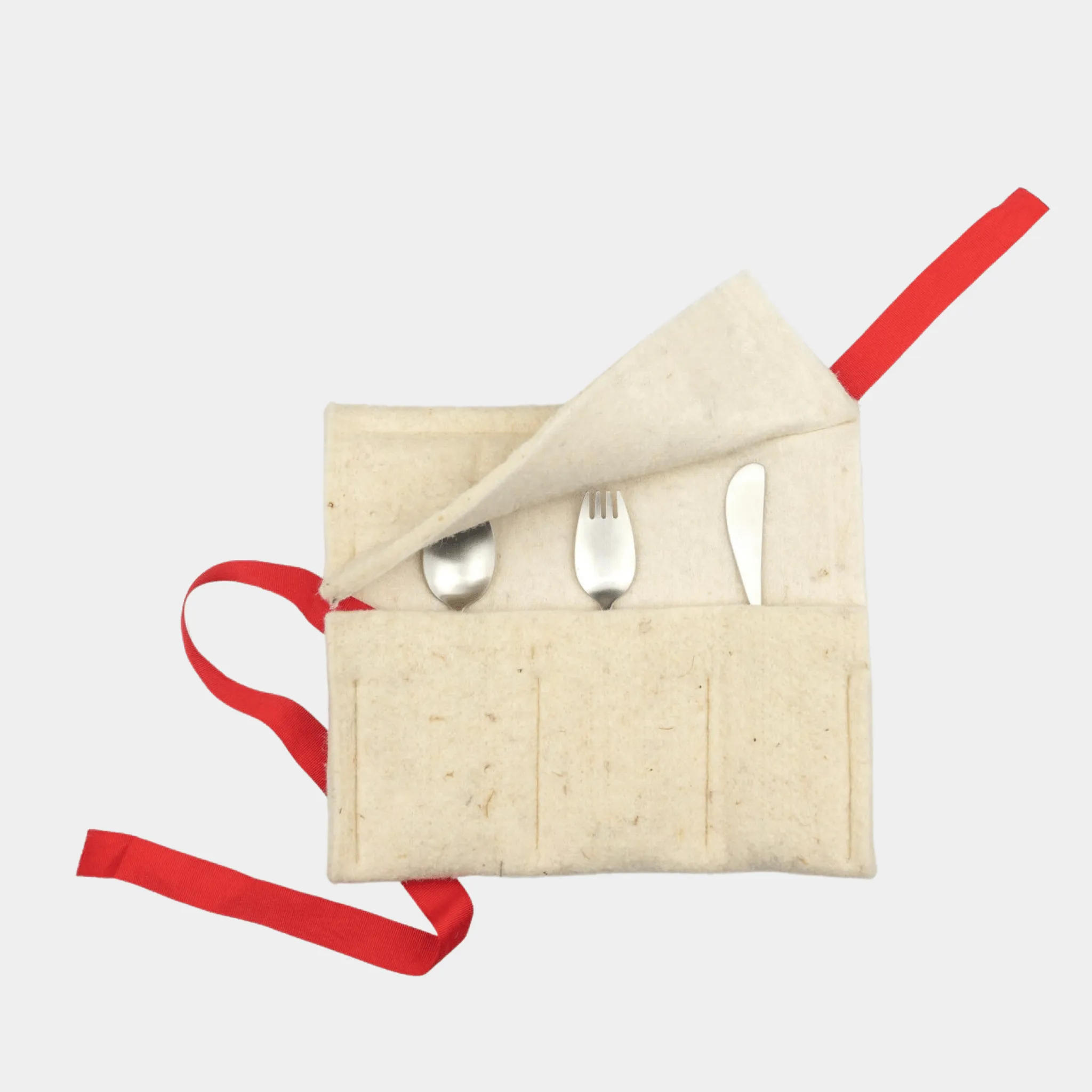 Baby Matte Gold 3-Piece Place Setting in Celadon