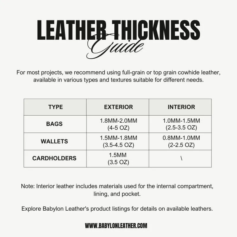BABYLON™ Luxurious Shoulder Bag Leather Craft Pattern AAB-296