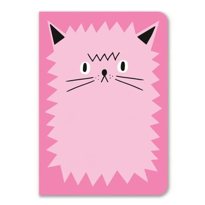Badger & Burke Lined Notebook - Blob Cat