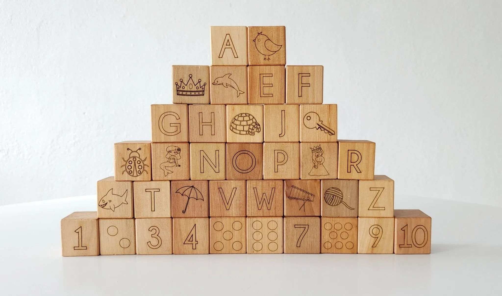Bannor Deluxe ABC & 123 Blocks
