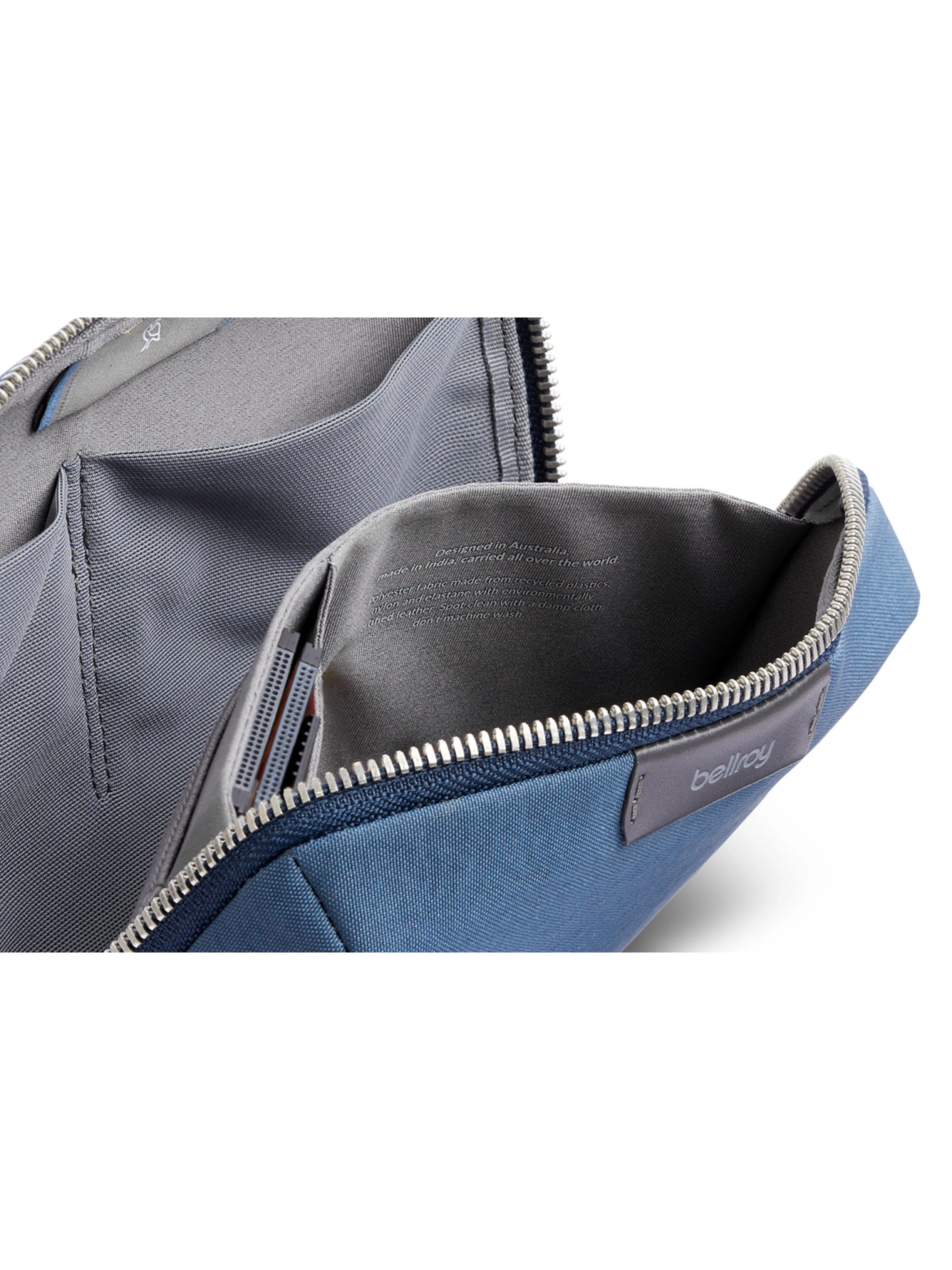 Bellroy Tech Kit Compact Marine Blue Recycled