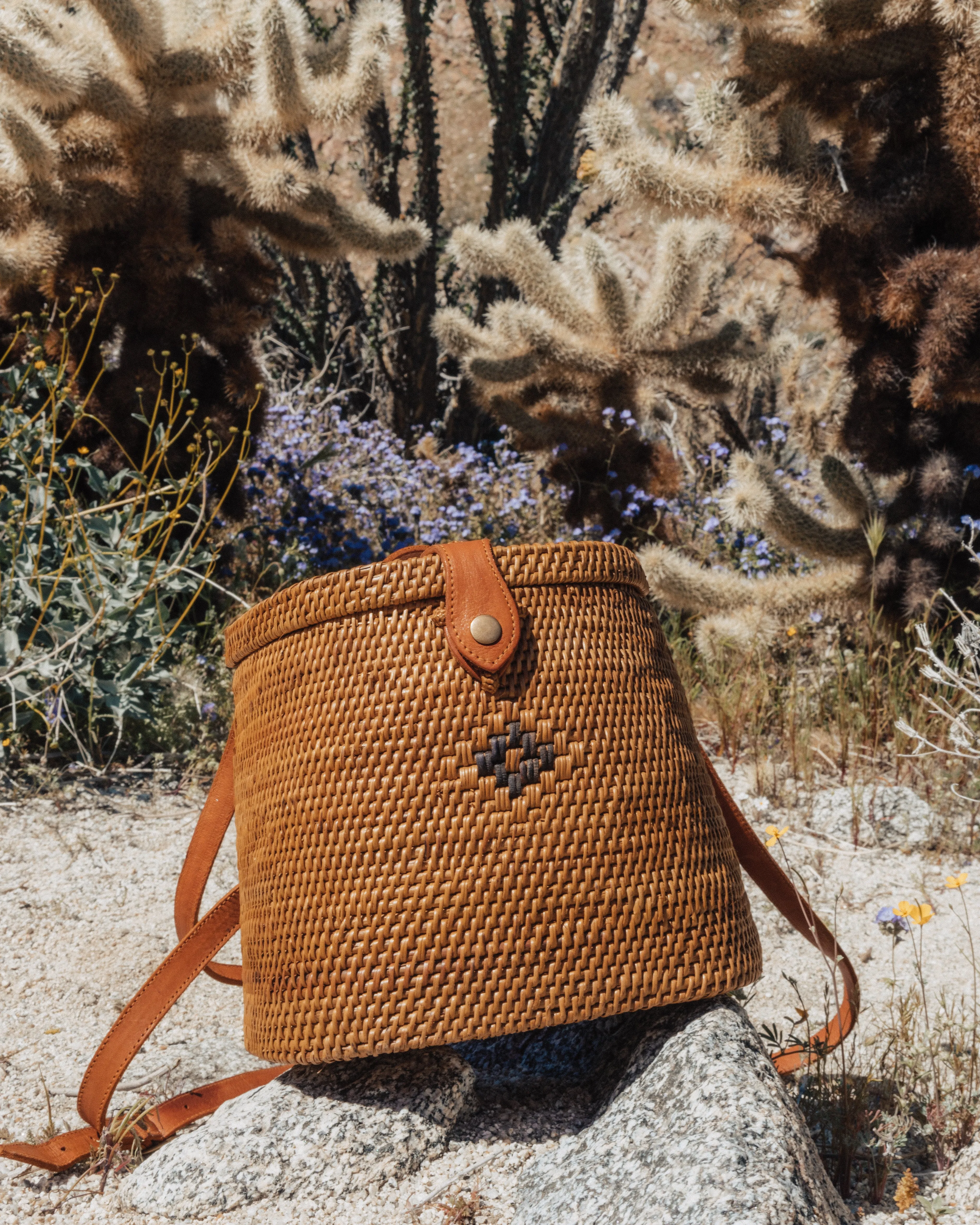 Bingin Rattan Mini Backpack
