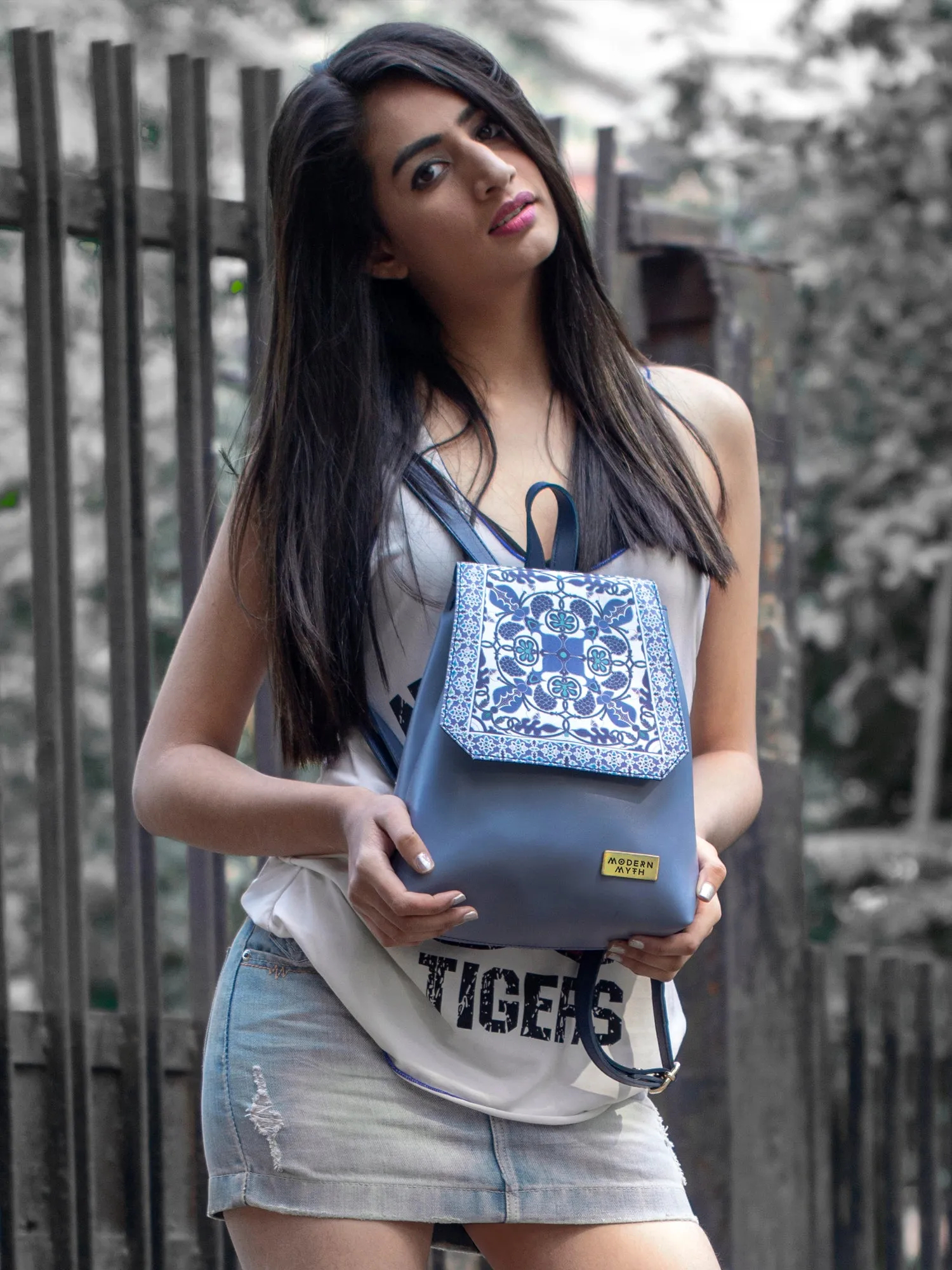 Blue Pottery Backpack | Modern Myth