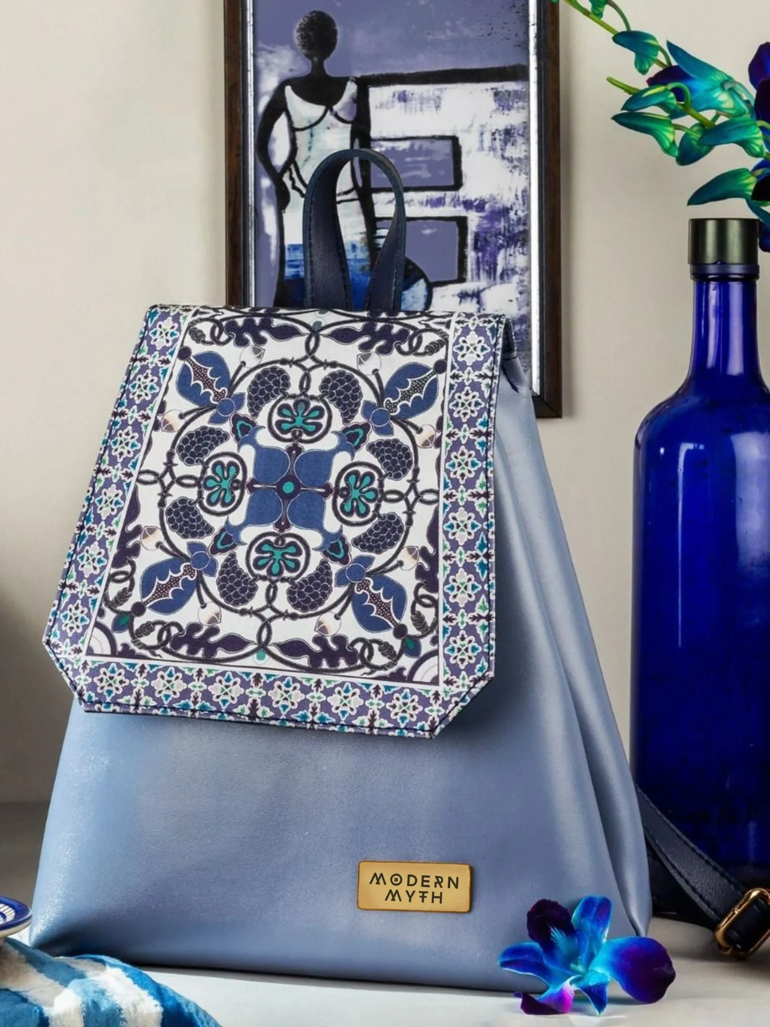 Blue Pottery Backpack | Modern Myth