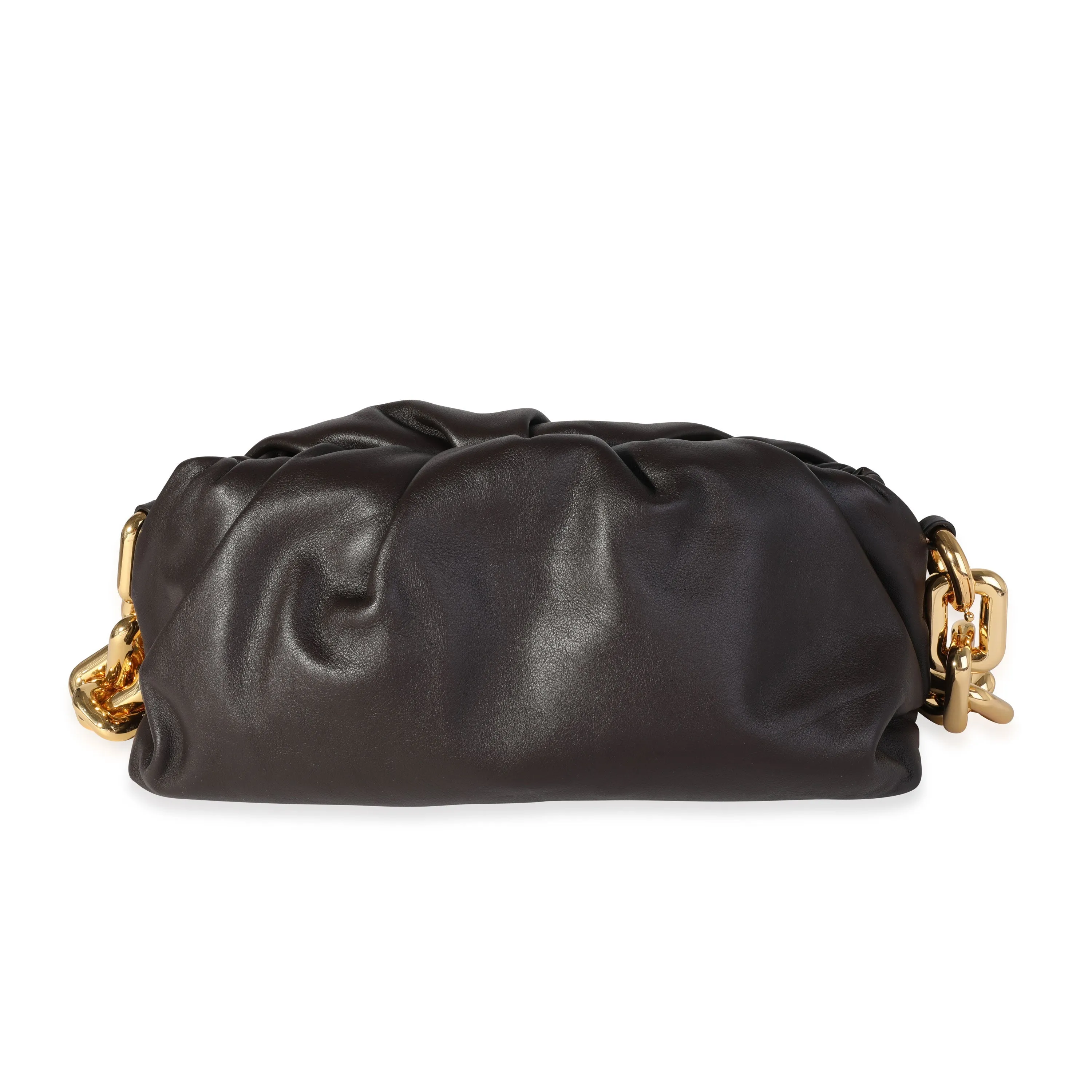 BOTTEGA VENETA Fondant Calfskin Chain Pouch