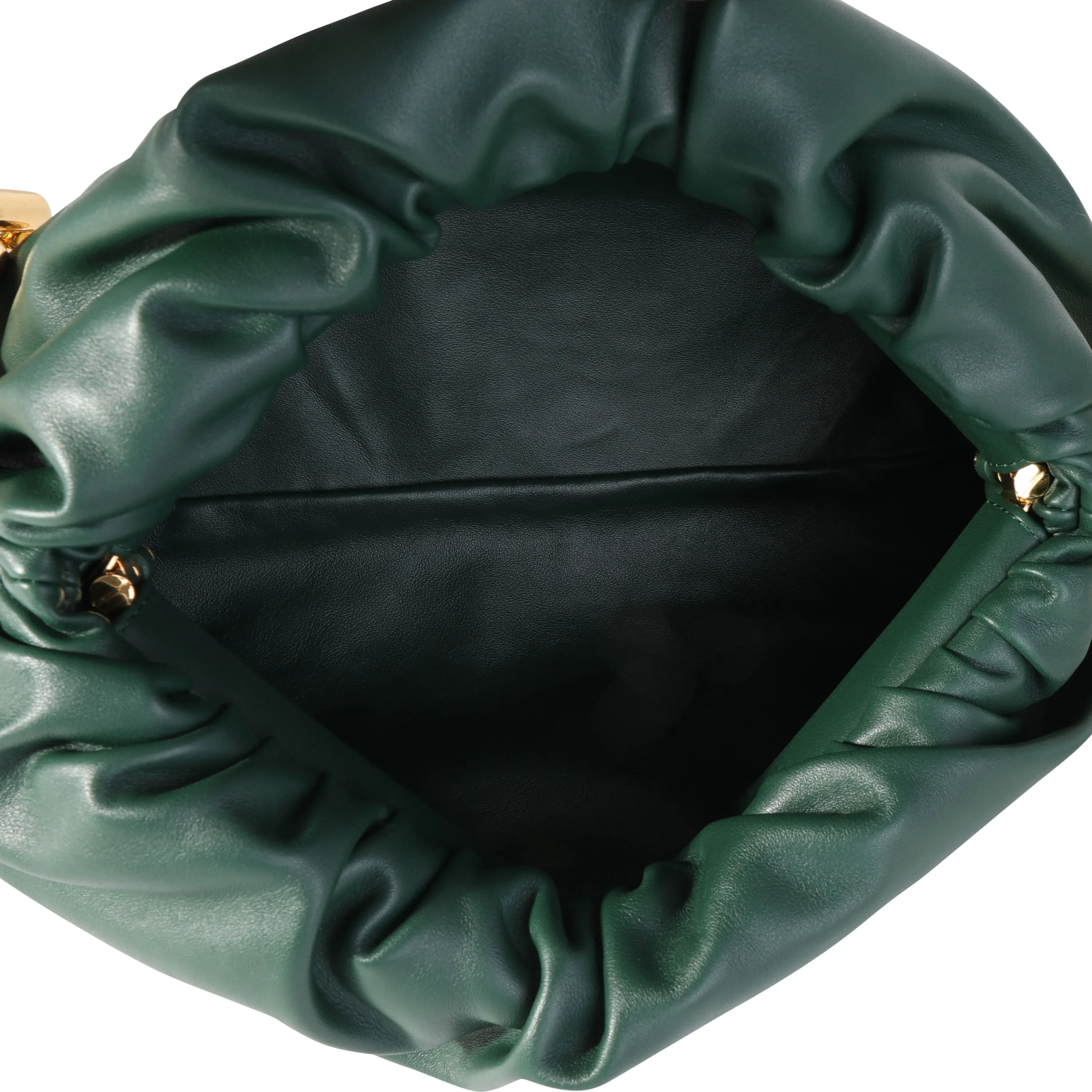 BOTTEGA VENETA Raintree Calfskin Chain Pouch