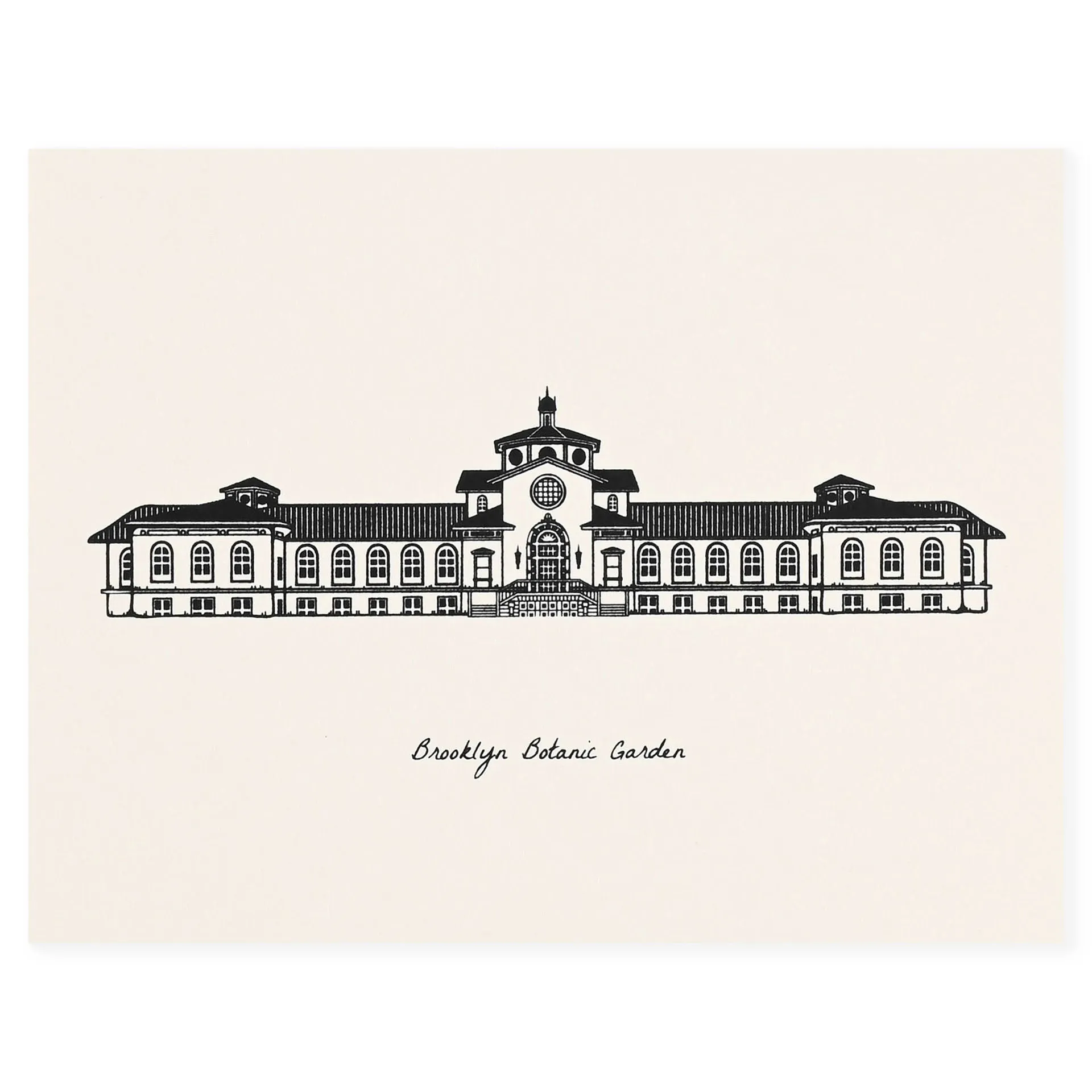 Brooklyn Botanic Garden Greeting Card