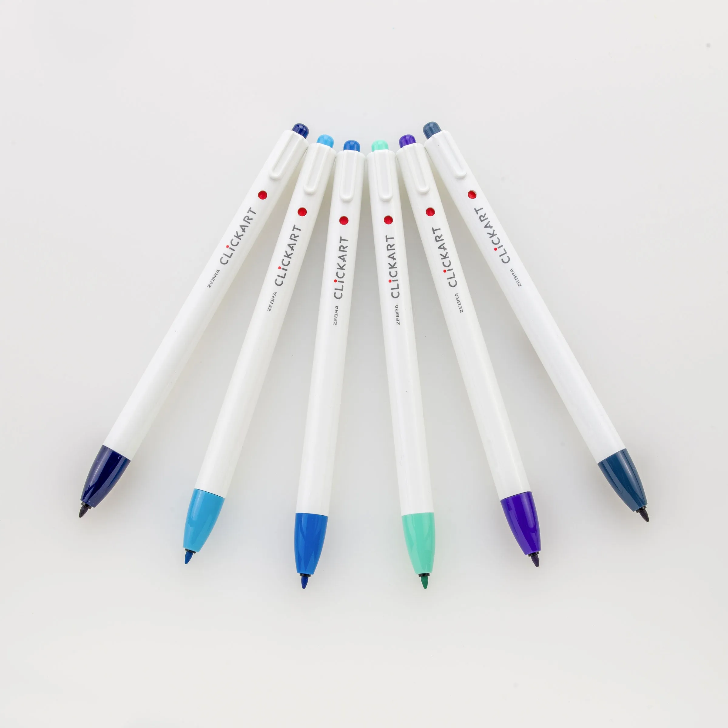 CLiCKART Retractable Felt Tip Marker
