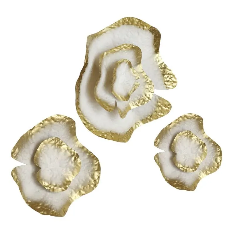 Cocovey Homes Luxurious circular wall florals Showpiece for Home Décor