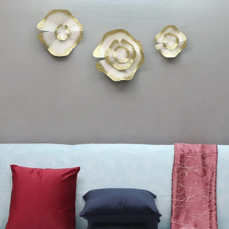 Cocovey Homes Luxurious circular wall florals Showpiece for Home Décor