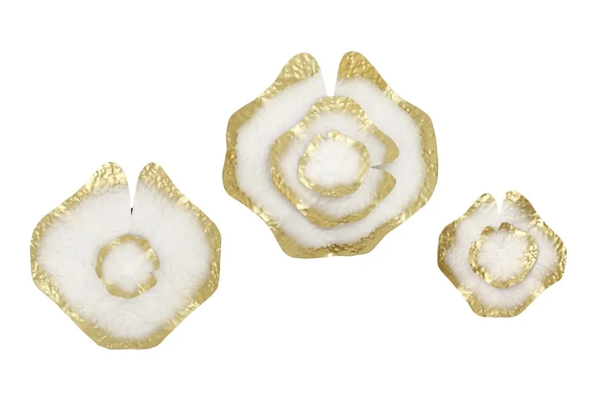 Cocovey Homes Luxurious circular wall florals Showpiece for Home Décor