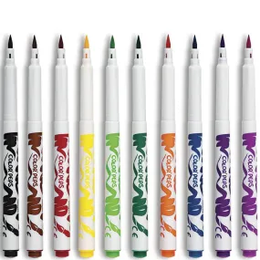 Color 'Peps Brush Tip Markers Assorted Colors, 10pc