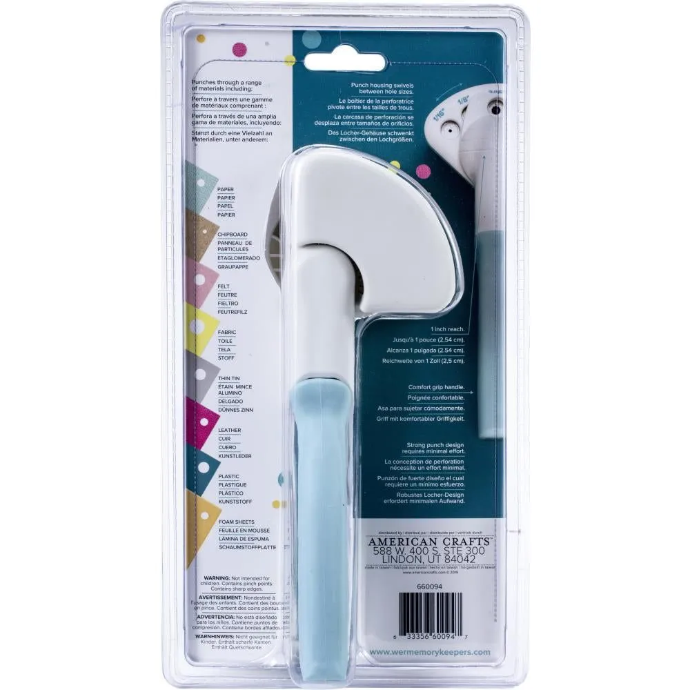 Crop-A-Dile Multi-Punch 5 Size Hole Punch