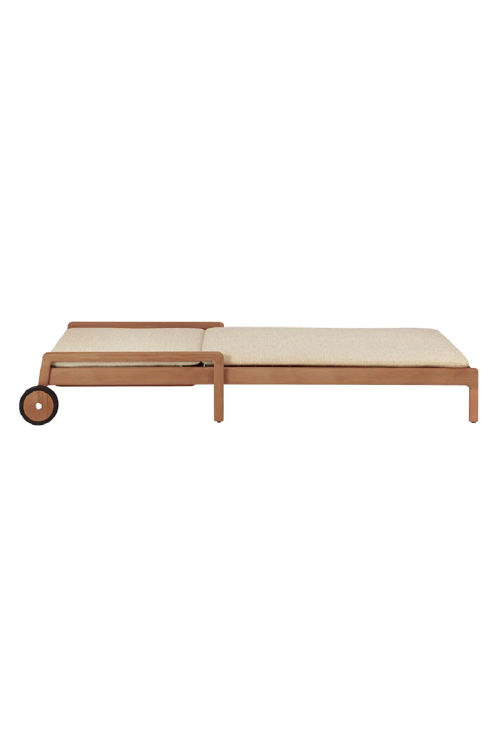 Cushioned Outdoor Adjustable Lounger | Ethnicraft Jack