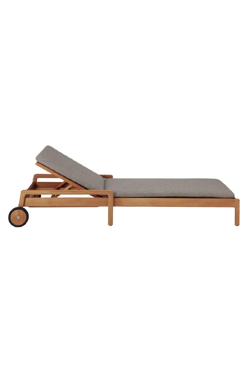 Cushioned Outdoor Adjustable Lounger | Ethnicraft Jack