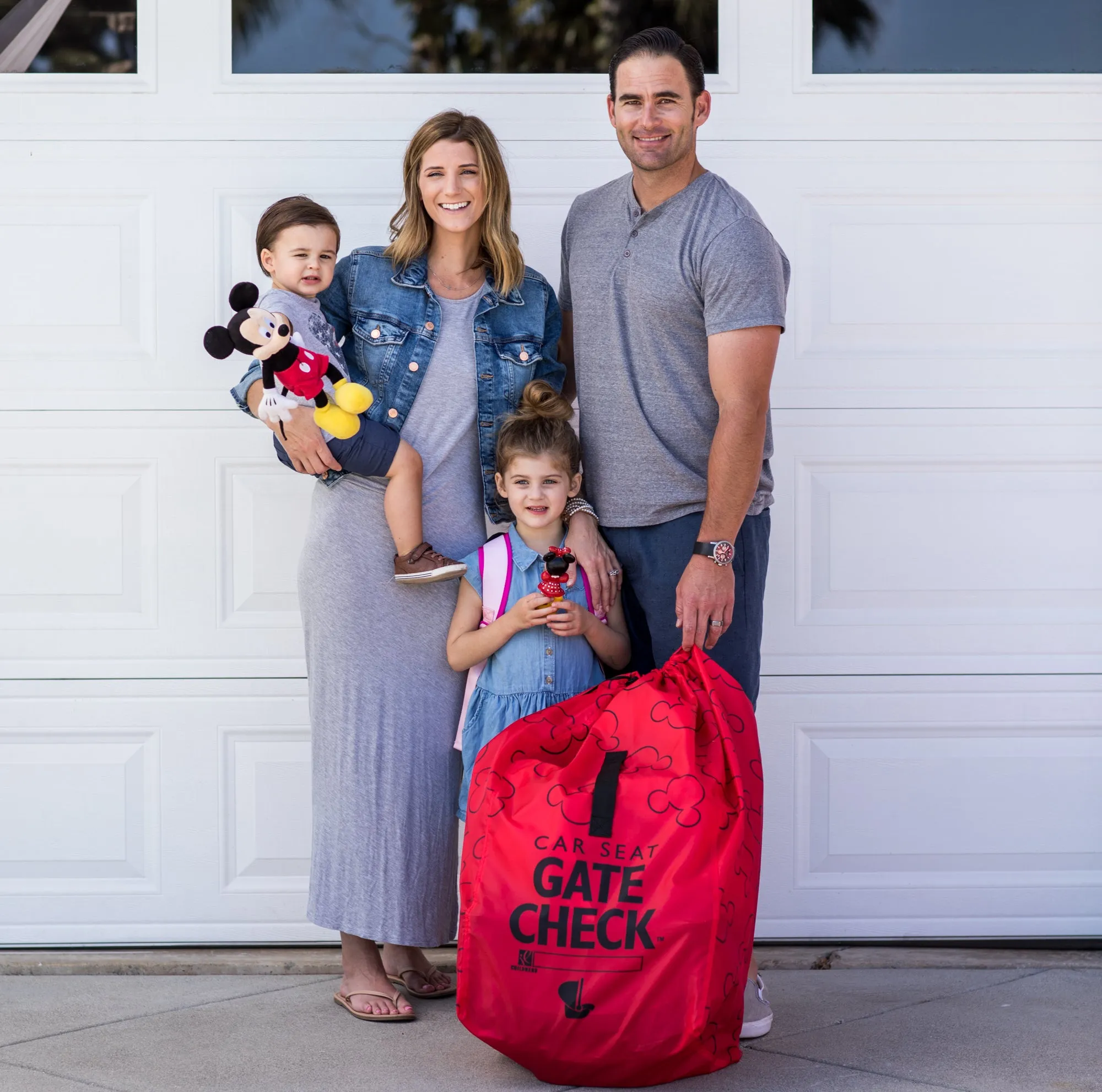 Disney Baby Gate Check Travel Bag for Car Seats