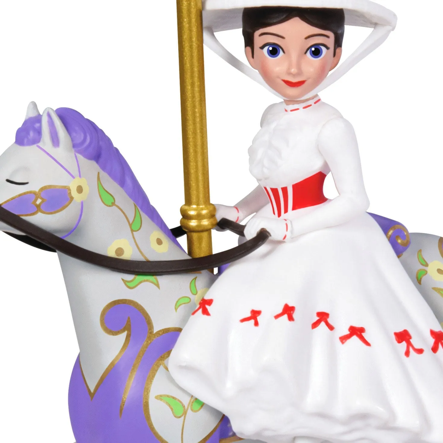 Disney Mary Poppins, 60th Anniversary A Practically Perfect Carousel Ride — 2024 Hallmark Keepsake Christmas Ornament