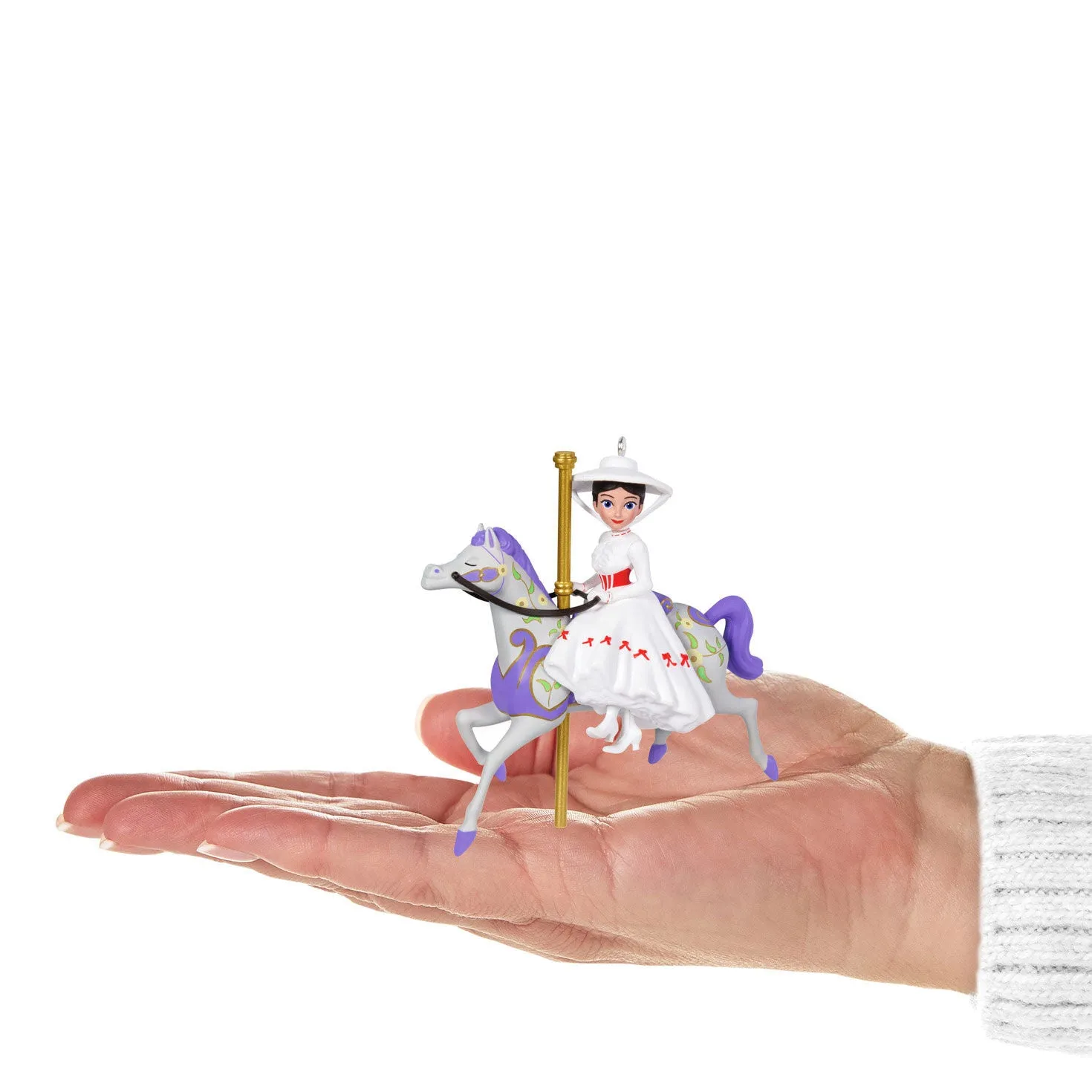 Disney Mary Poppins, 60th Anniversary A Practically Perfect Carousel Ride — 2024 Hallmark Keepsake Christmas Ornament