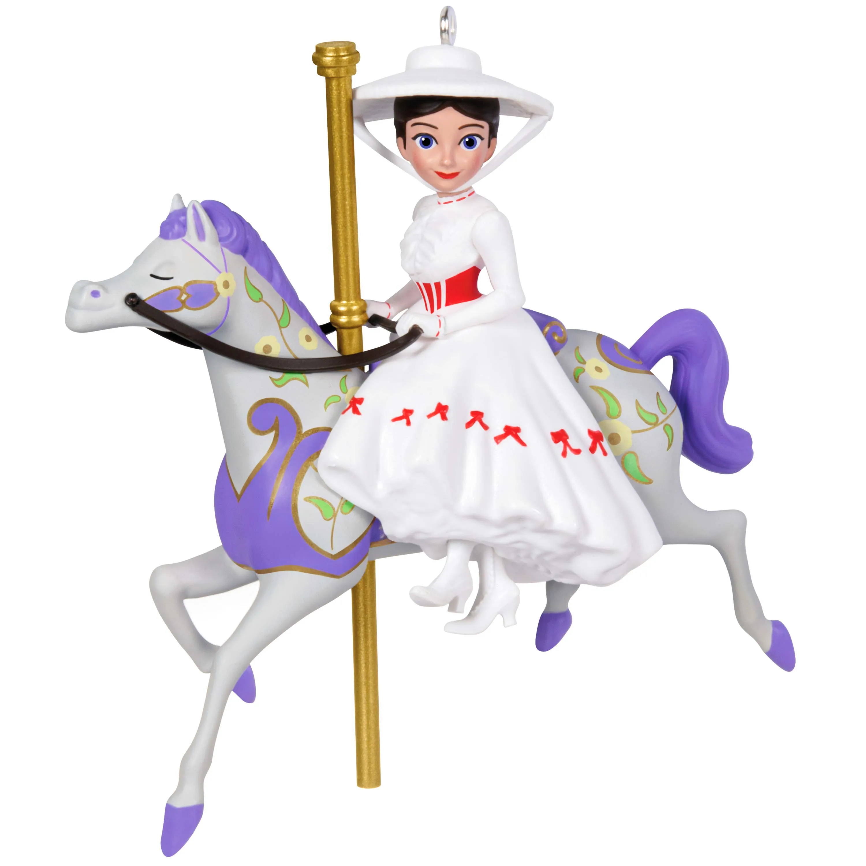 Disney Mary Poppins, 60th Anniversary A Practically Perfect Carousel Ride — 2024 Hallmark Keepsake Christmas Ornament