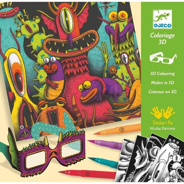 Djeco Funny Freaks 3D