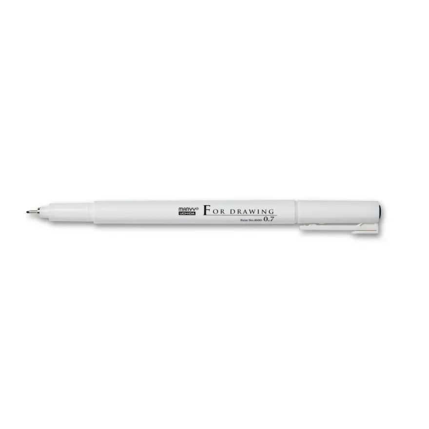 Drawing Pens - Black Ink with Various Nib Sizes by Marvy