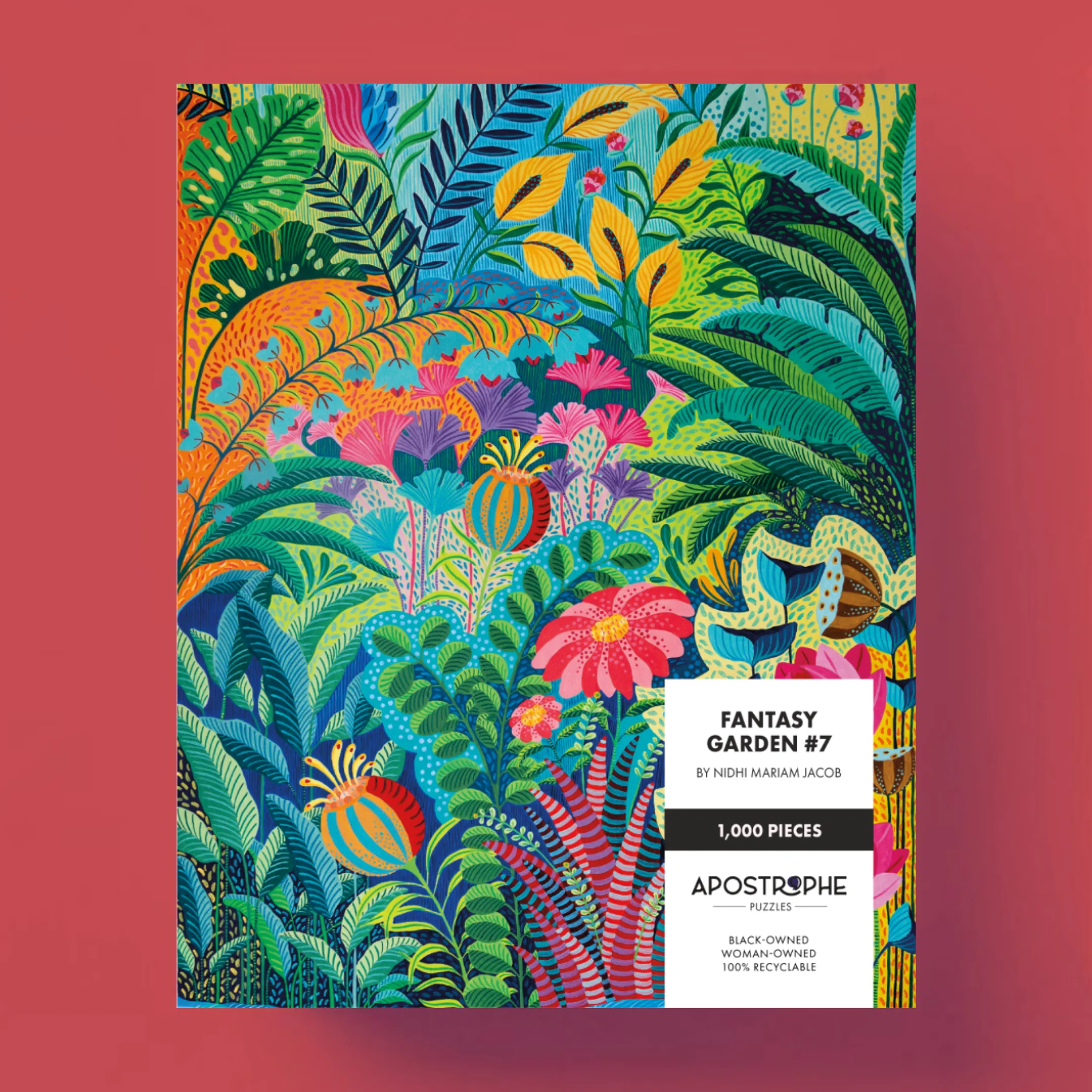 Fantasy Garden #7 Puzzle by Nidhi Mariam Jacob