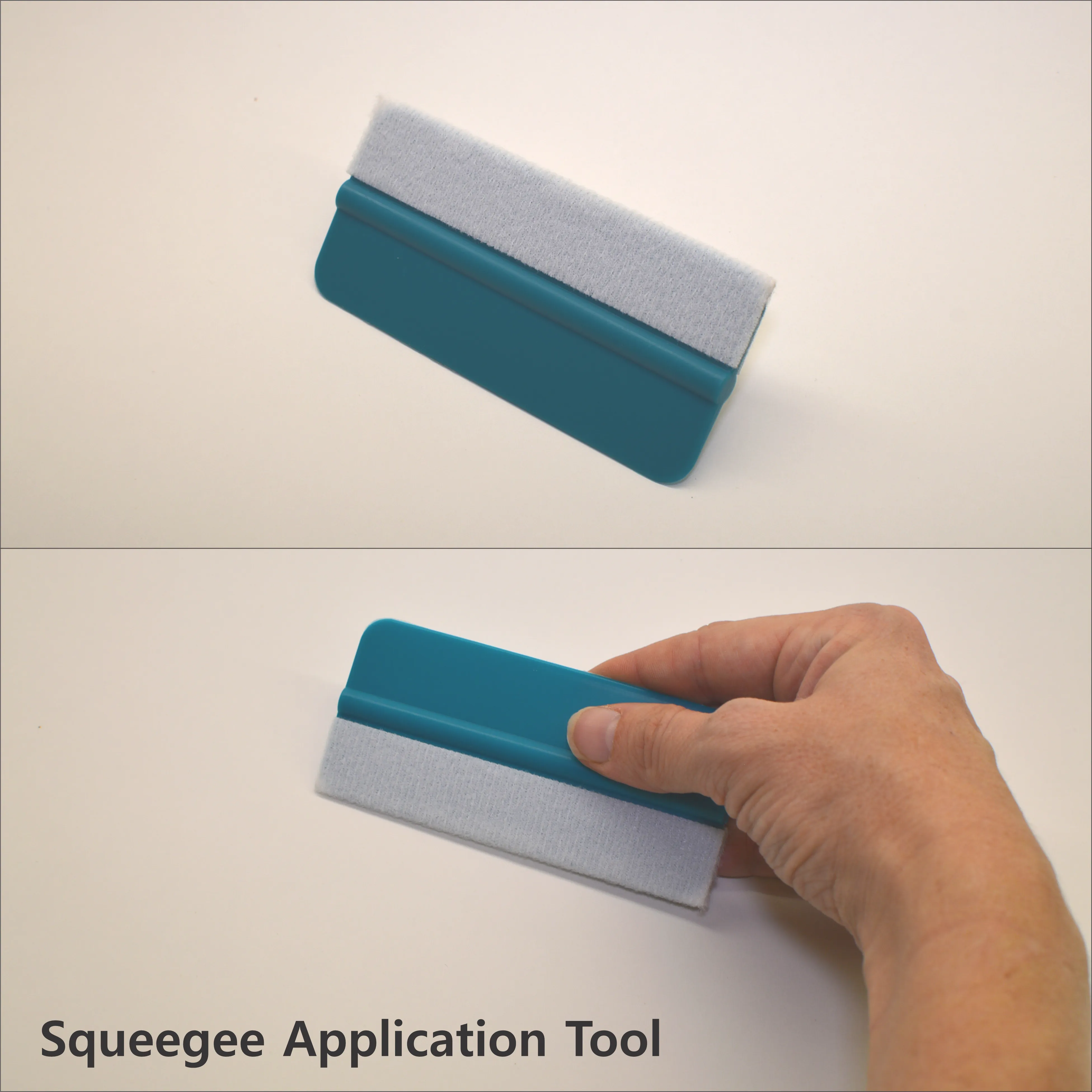 Felted Squeegee for Decal Installation