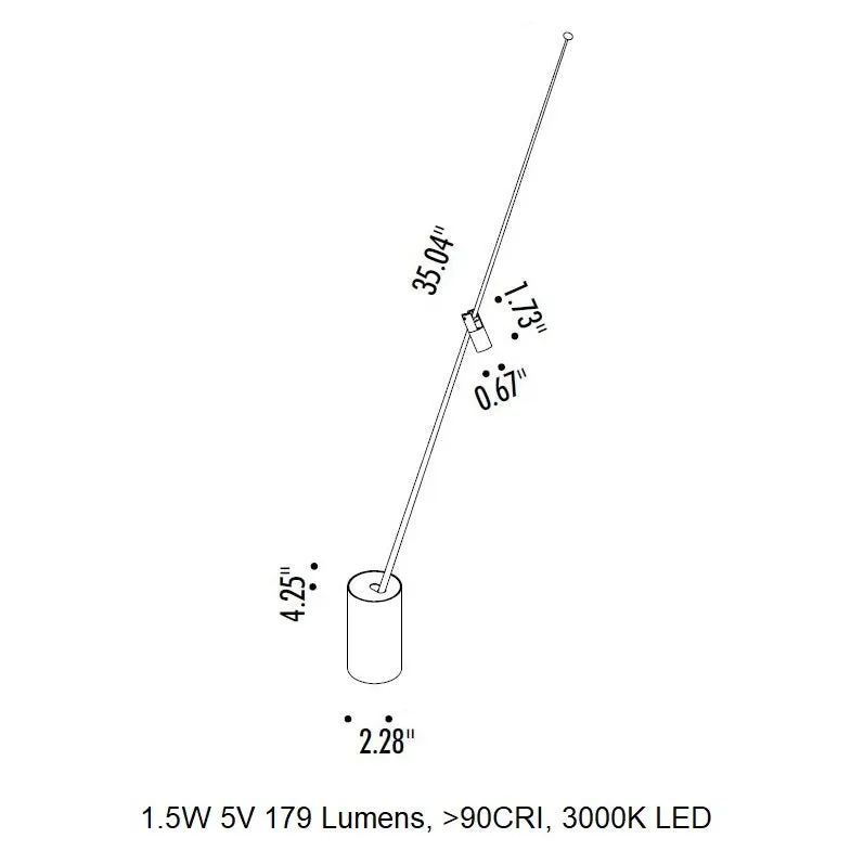 FM LED Table Lamp