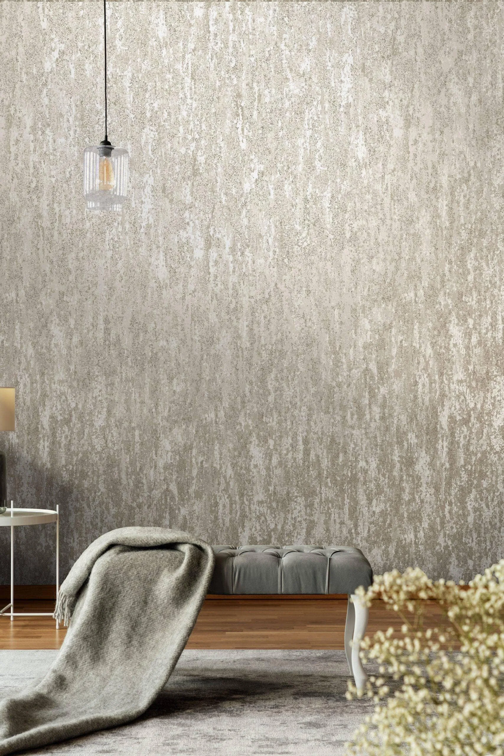 Holden Enigma Beads Taupe Wallpaper - 99362