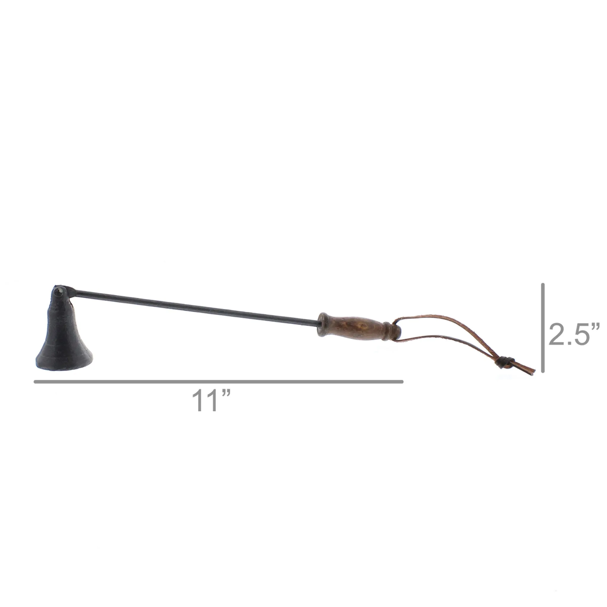 Iron & Wood Candle Snuffer