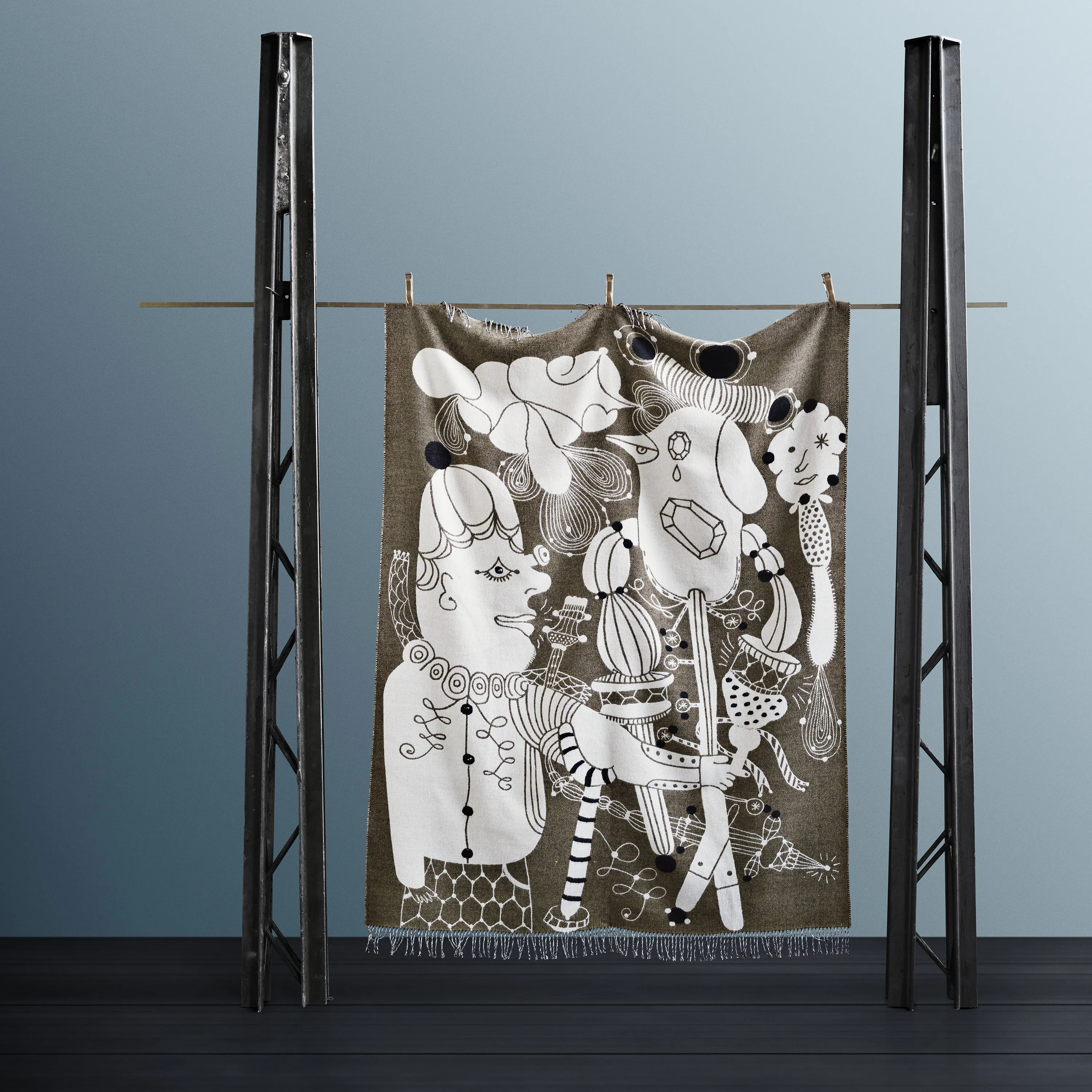 Jaime Hayon Throw Blanket