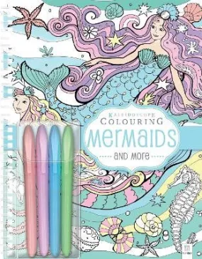 Kaleidoscope Colouring - Pastel Mermaids