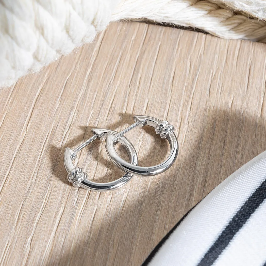 Kit Heath Marina Rope Bar Hinged Hoops 61090RP