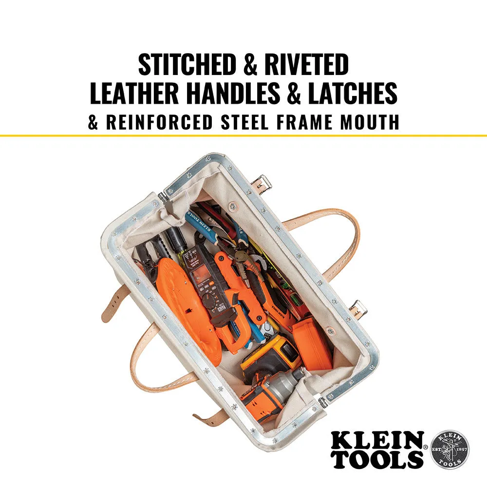 Klein 510218 Canvas Tool Bag, 18"