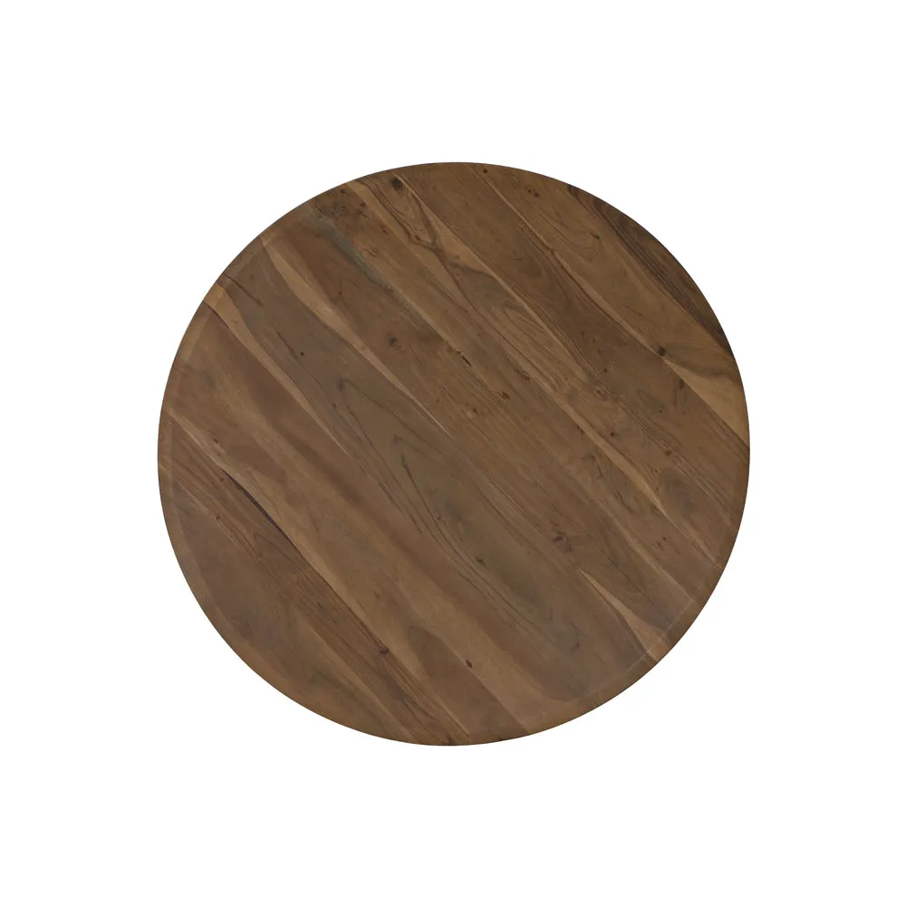 Light & Living Mimoso Dining Table with Acacia Wood Top – Medium