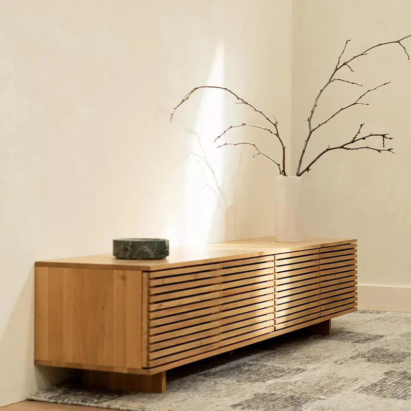 Linear Entertainment Unit 180cm - Oak