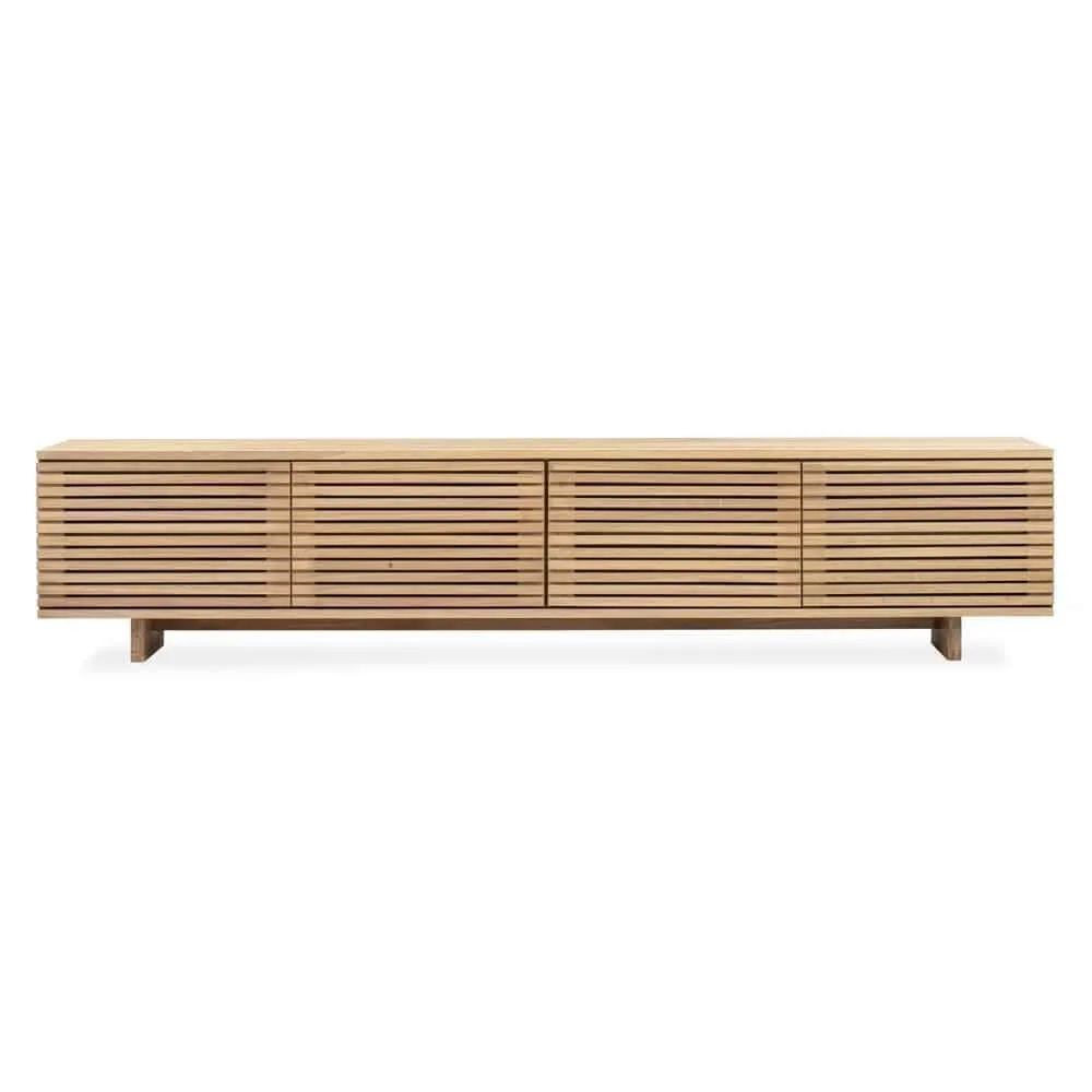 Linear Entertainment Unit 210cm - Oak