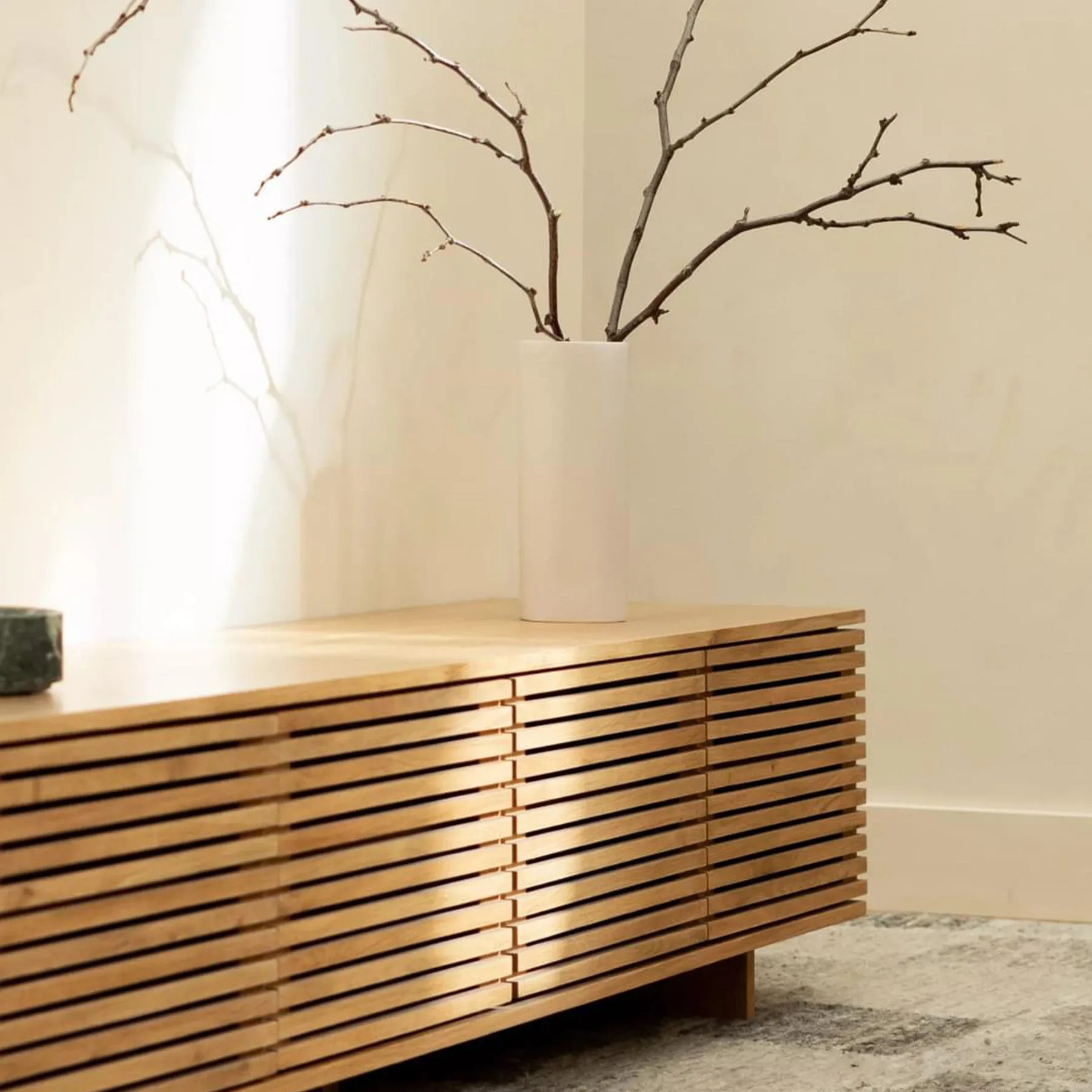 Linear Entertainment Unit 240cm - Oak