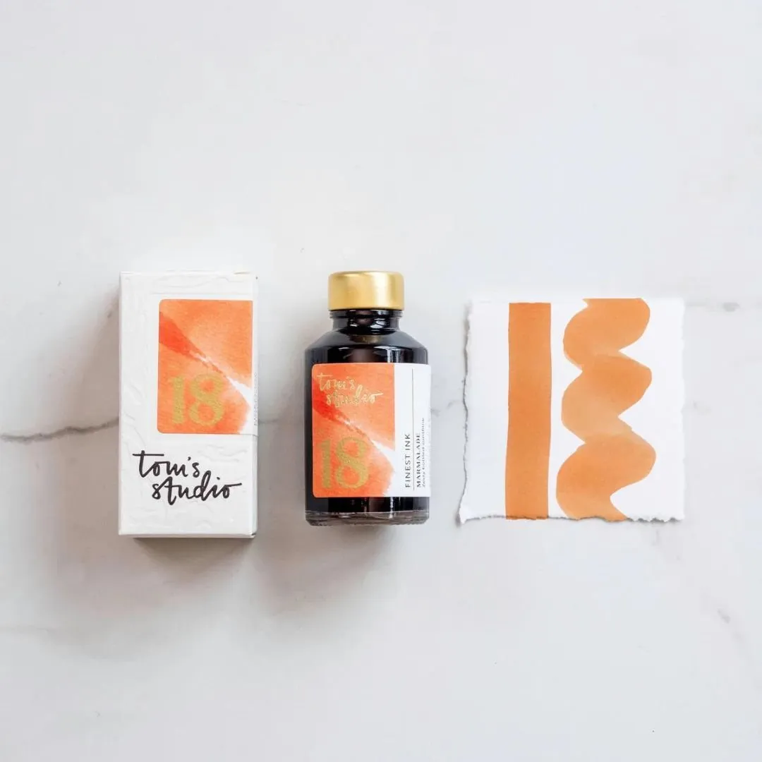 Marmalade Fountain Pen Ink 18 - Tom's Studio