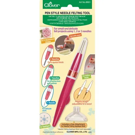 Pen Style Needle Felting Tool (Clover)