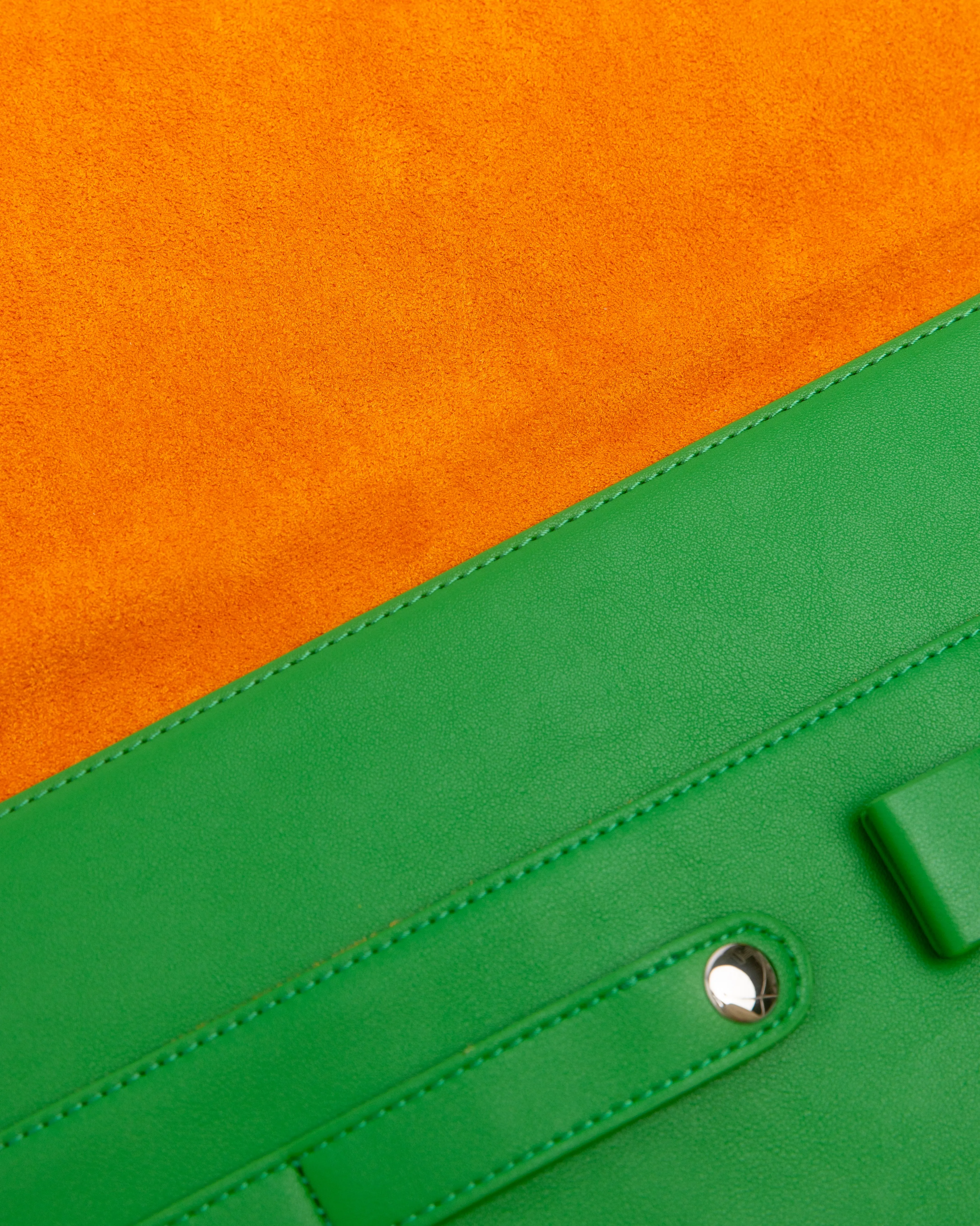 "Travel Gear" Laptop Case (BOTTEGA GREEN)